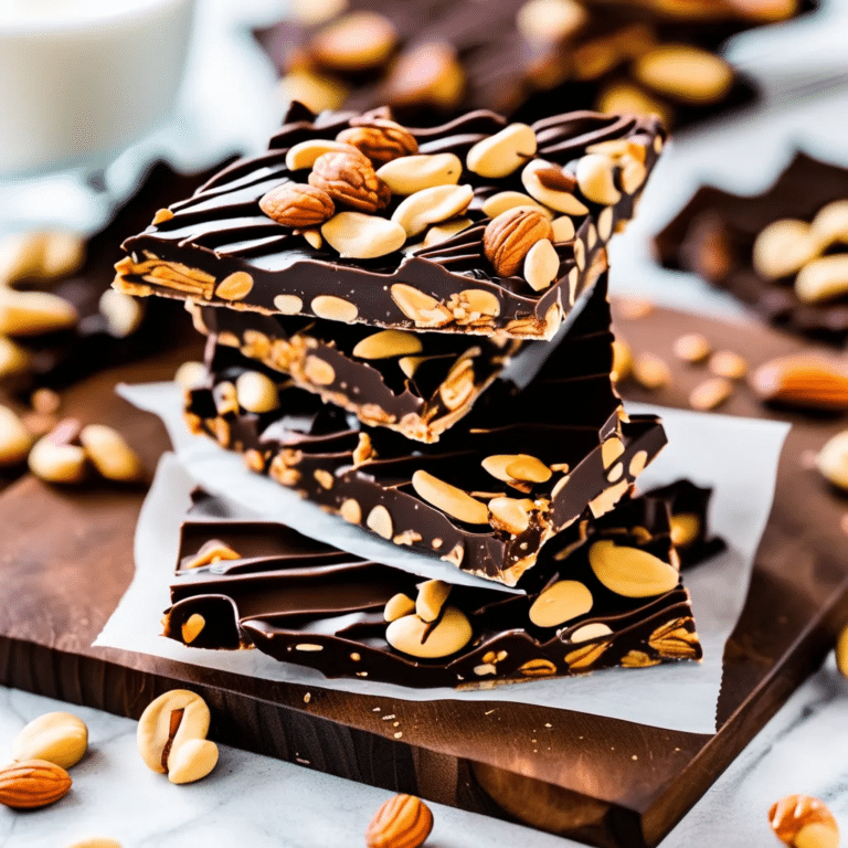 Crunchy Peanut Bark