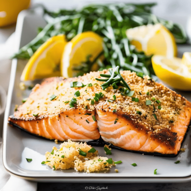 Crusted Salmon