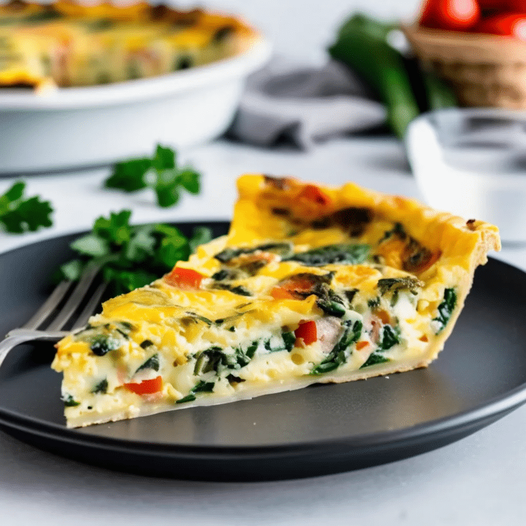 Crustless Quiche