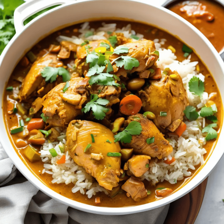 Curry Chicken And Rice