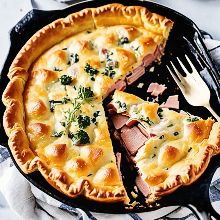 Deep-Dish Ham Pie