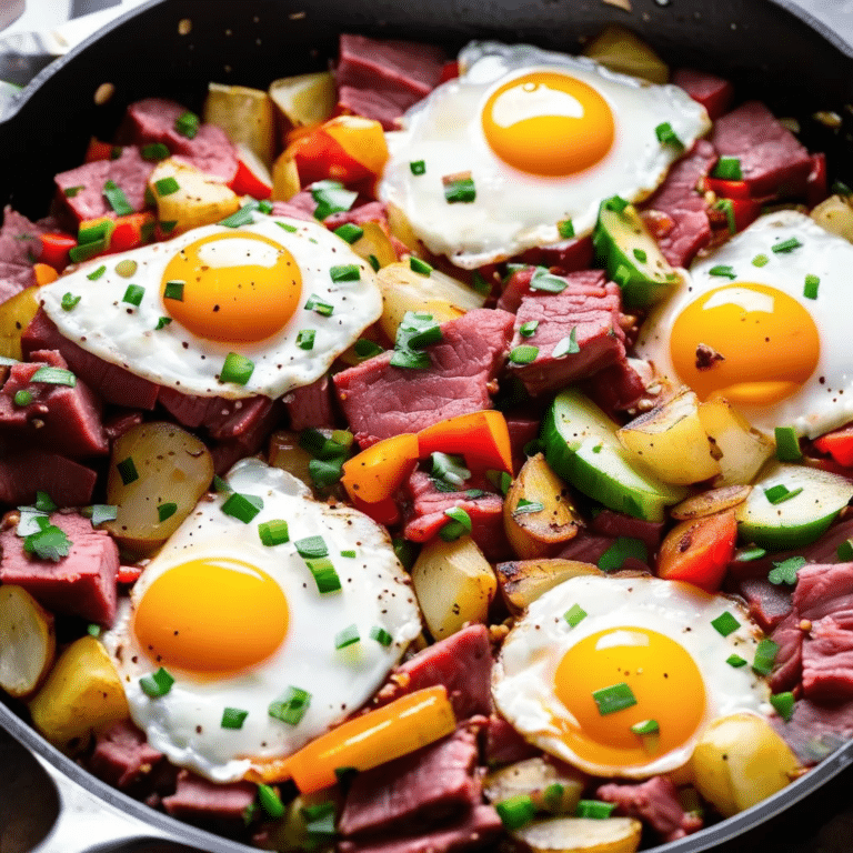 Deluxe Corned Beef Hash