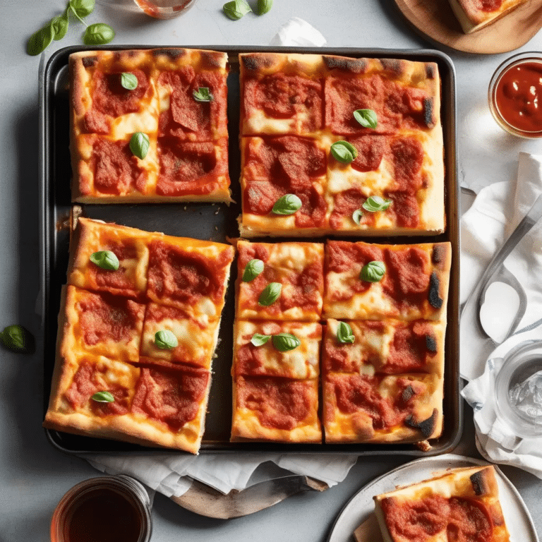 Detroit-Style Pizza