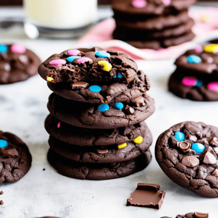 Double Chocolate Cookies