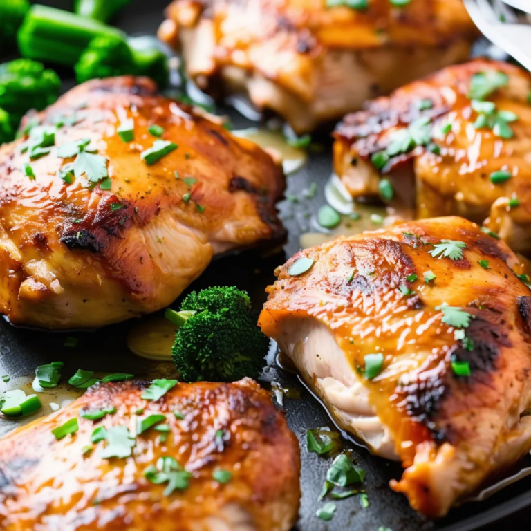 Easy Baked Chicken Thighs