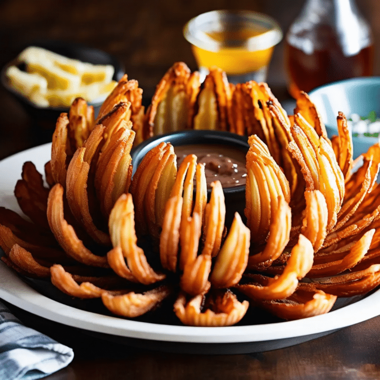 Easy Blooming Onion