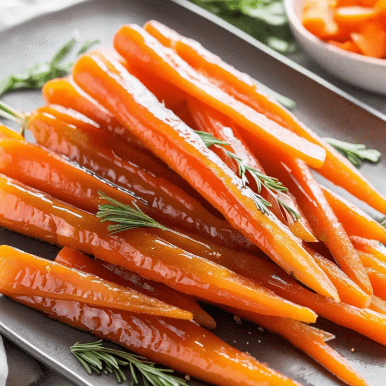 Easy Candied Carrots Recipe