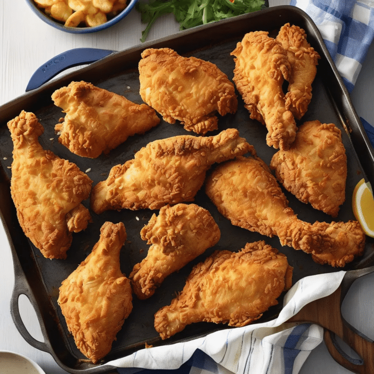 Easy Crisco Fried Chicken Recipe
