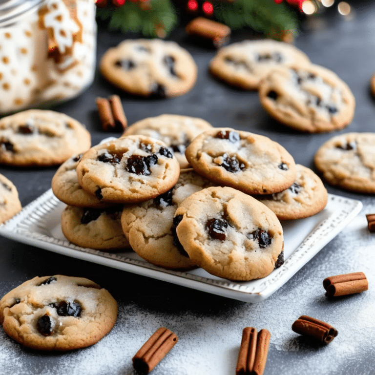 Easy Mincemeat Cookies