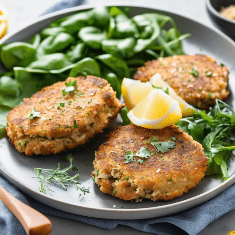 Easy Tuna Patties