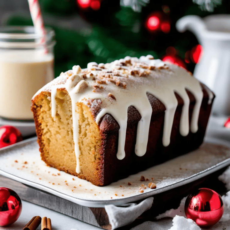 Eggnog Pound Cake