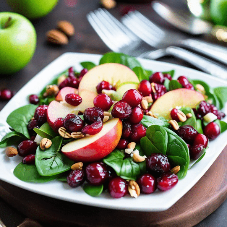 Festive Cranberry Salad