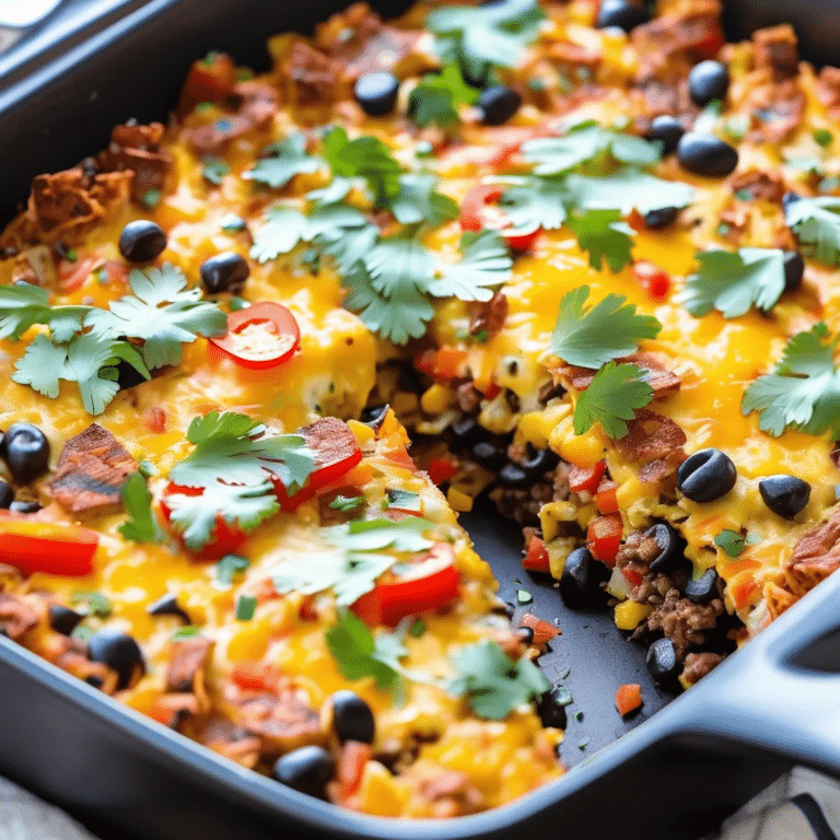 Fiesta Breakfast Bake