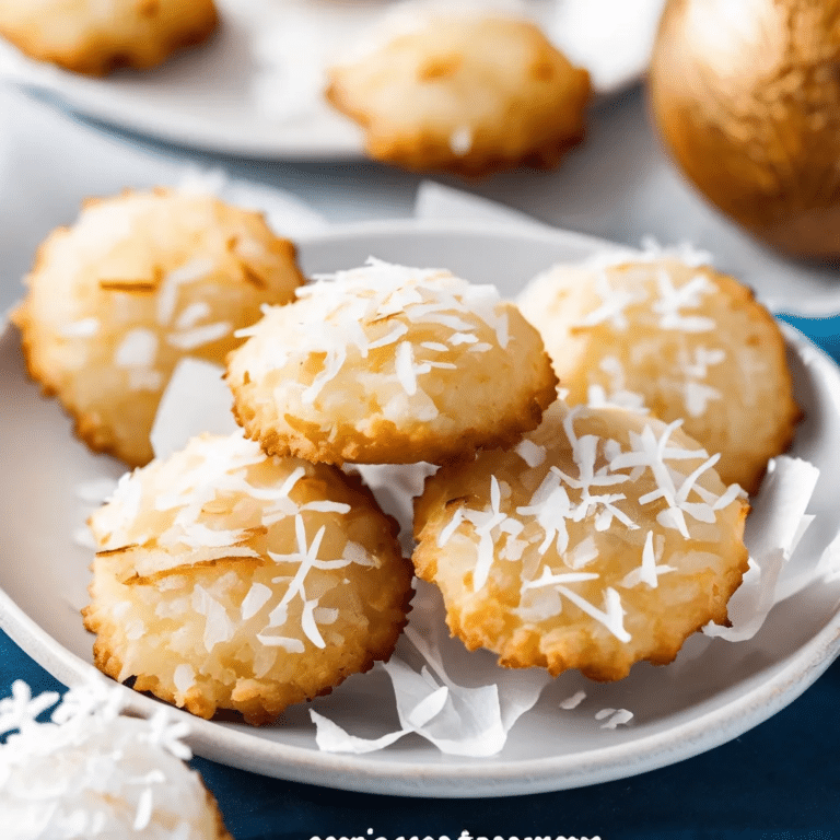 First-Place Coconut Macaroons