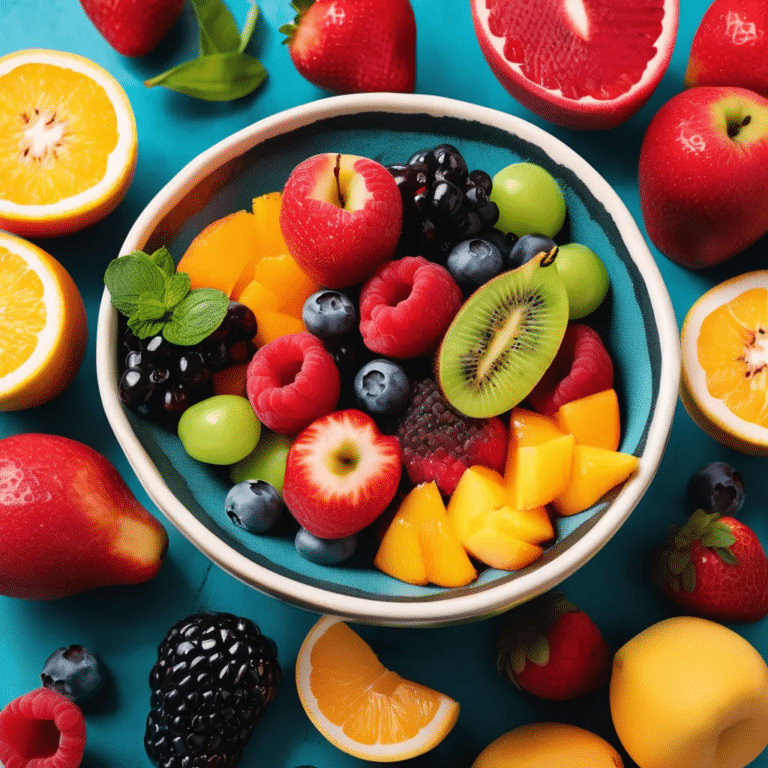 Fresh Fruit Bowl