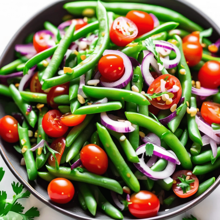 Fresh Green Bean Salad