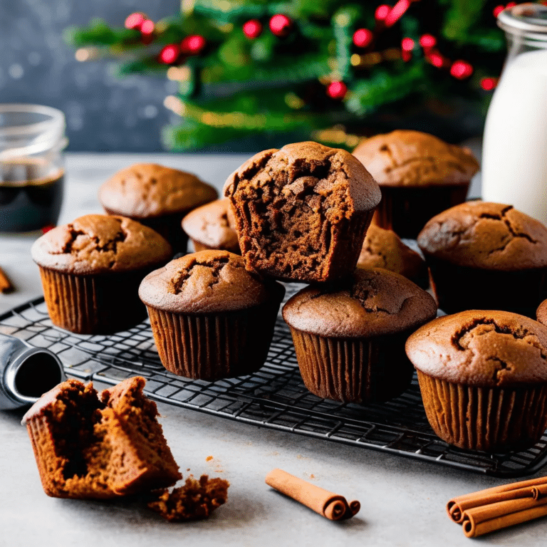 Gingerbread Muffins
