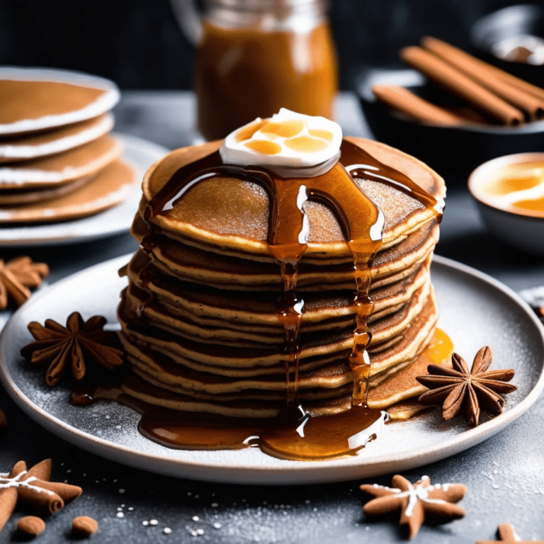 Gingerbread Pancakes