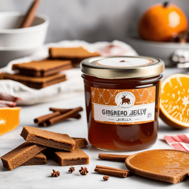 Gingerbread Spice Jelly