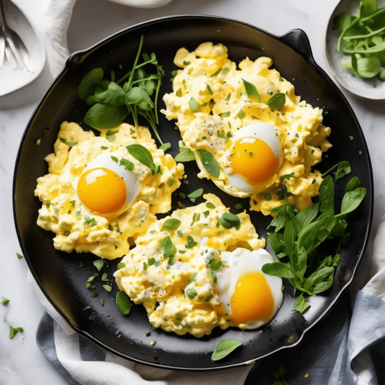 Gourmet Scrambled Eggs