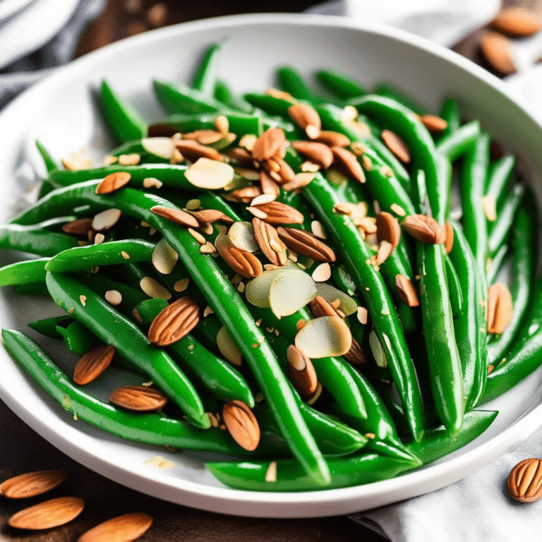 Green Beans With Almonds
