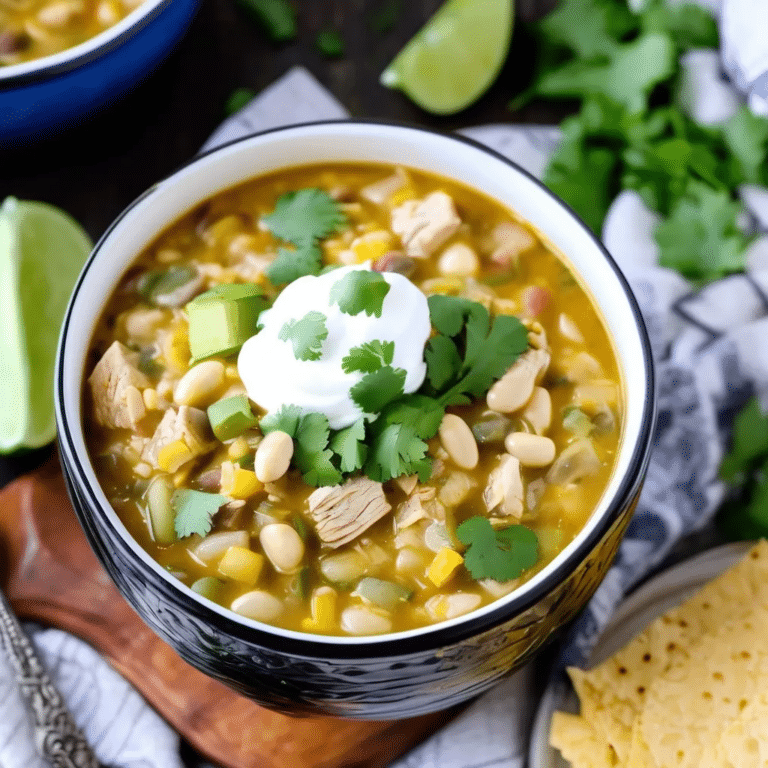 Green Chile Chicken Chili