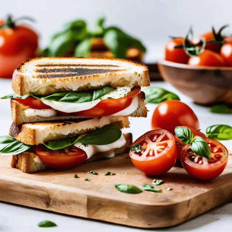 Grilled Mozzarella Sandwich