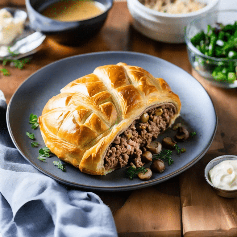 Ground Beef Wellington