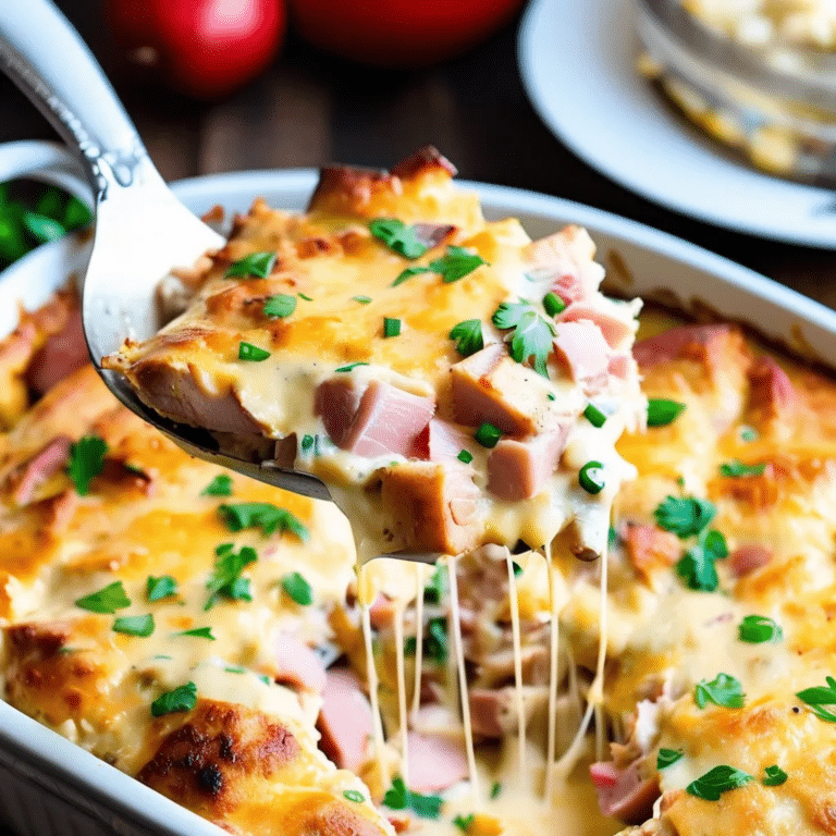 Ham Chicken Casserole