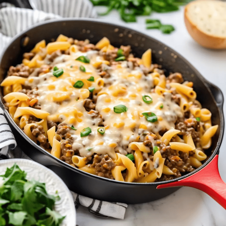 Hamburger Mac Skillet
