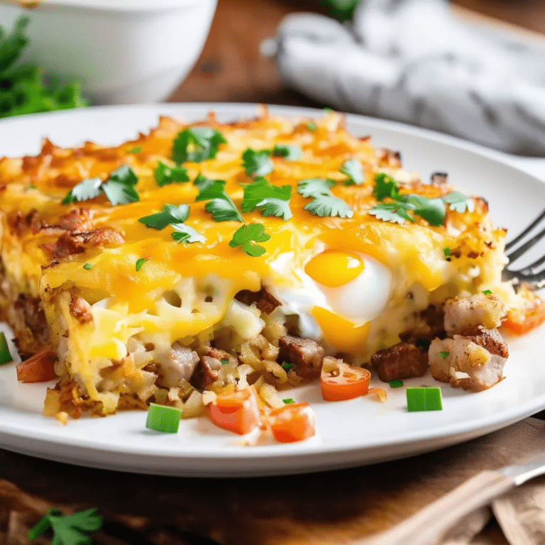 Hash Brown Sausage Bake