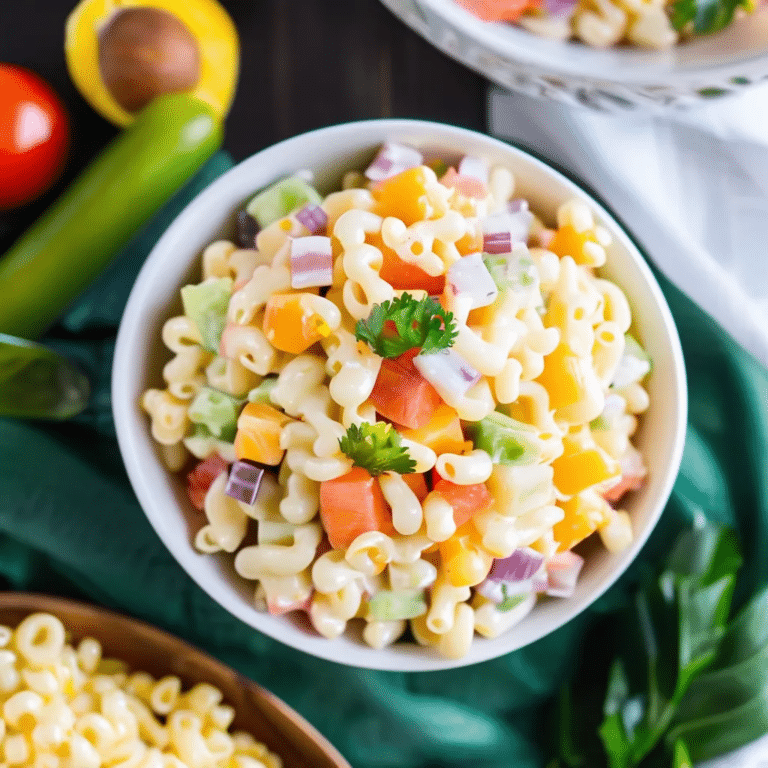 Hawaiian Macaroni Salad