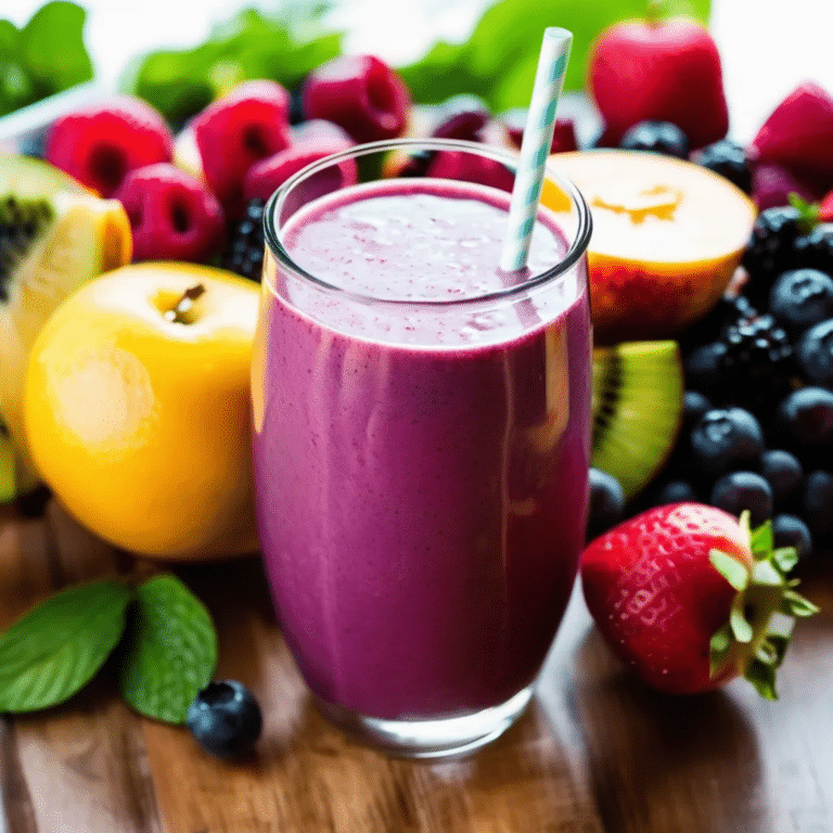 Healthy Fruit Smoothies