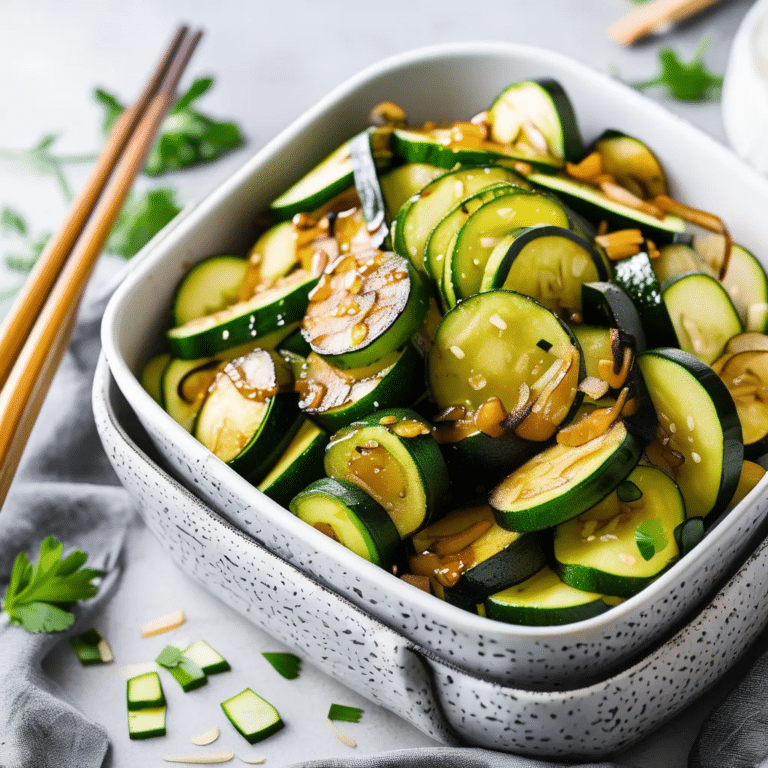Hibachi Zucchini