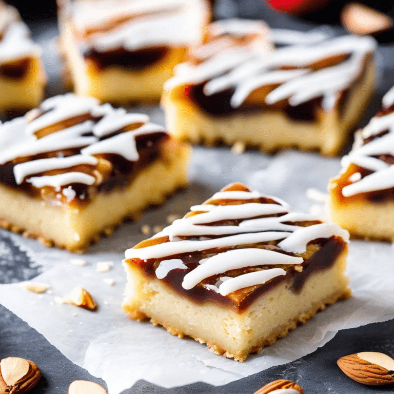 Holiday Almond Bars