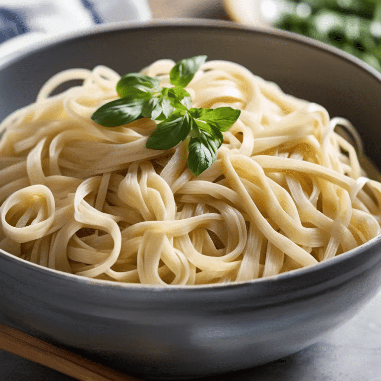 Homemade Noodles