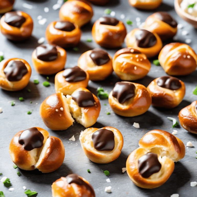 Homemade Soft Pretzel Bites