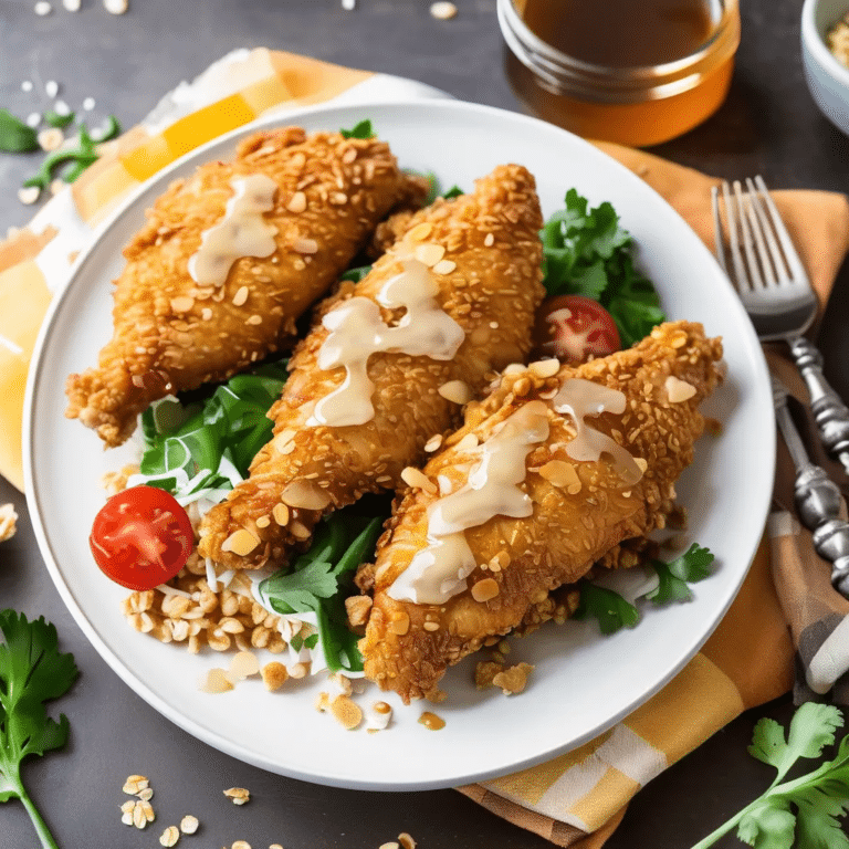 Honey Flaked Chicken