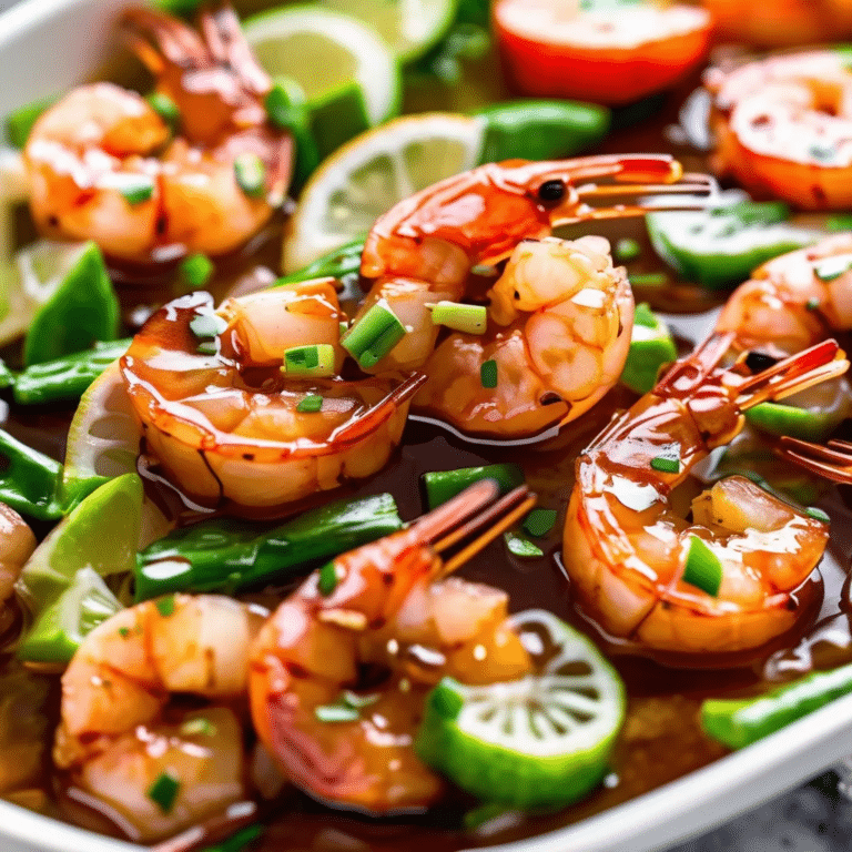 Honey Garlic Shrimp