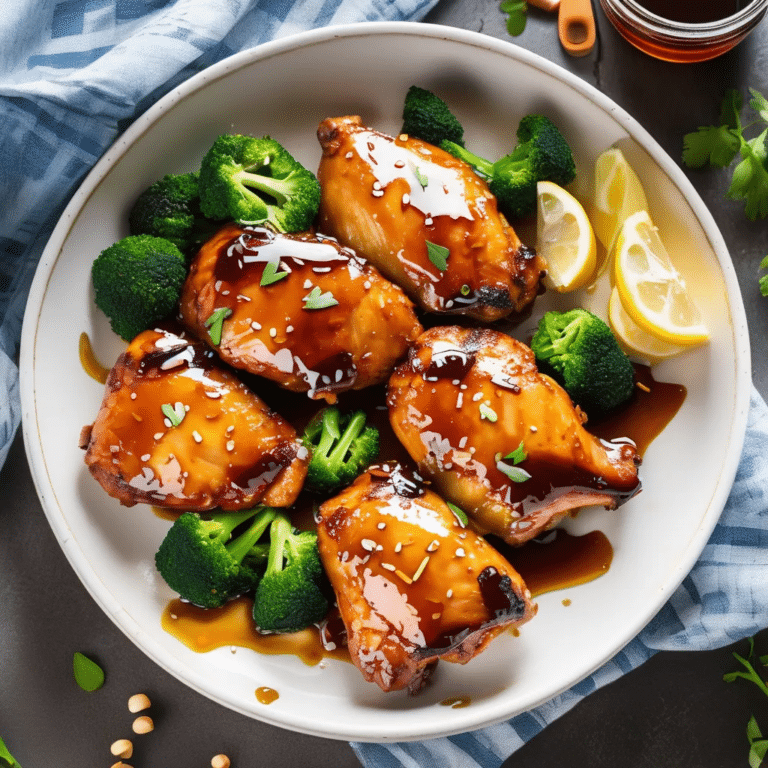 Honey-Glazed Chicken