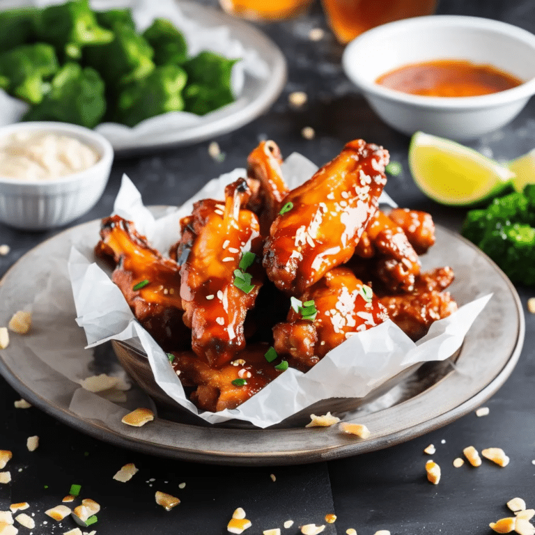 Honey Hot Wings