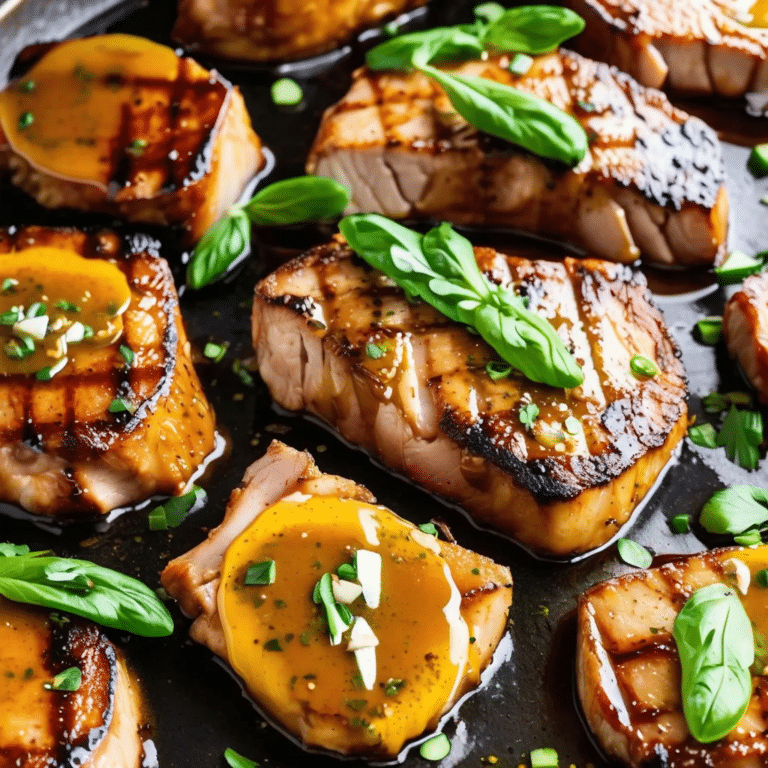 Honey Mustard Pork Chops
