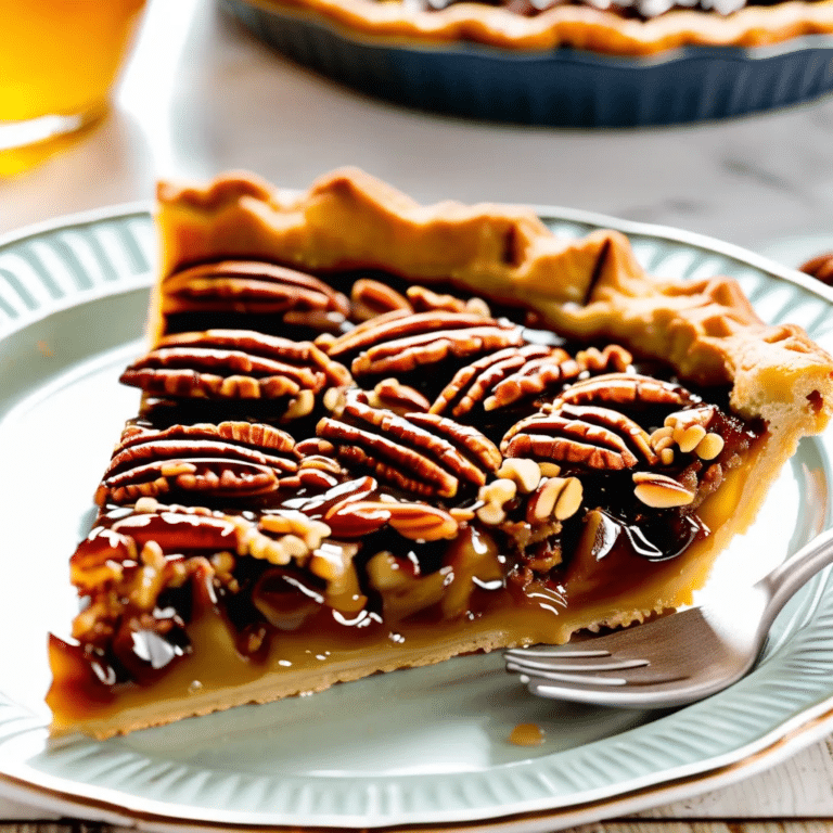 Honey Pecan Pie