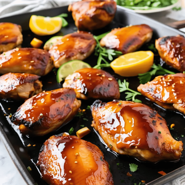 Honey & Spice Baked Chicken