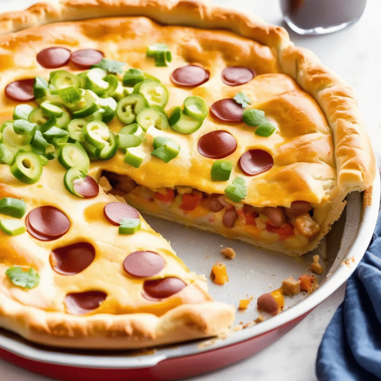 Hot Dog Pie