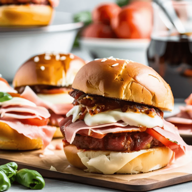 Hot Italian Sliders