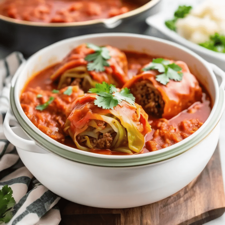 Instant Pot Basic Cabbage Rolls