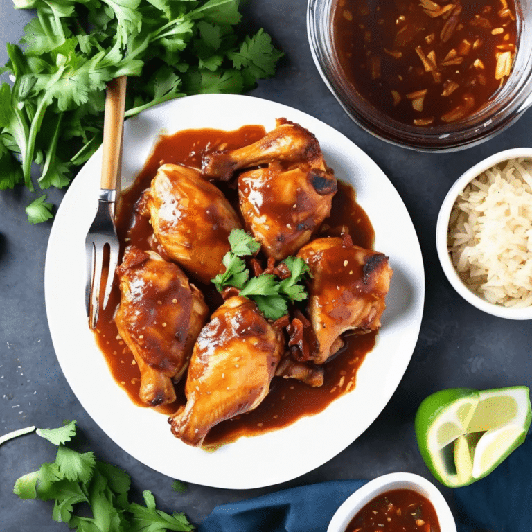 Instant Pot Carolina-Style Vinegar BBQ Chicken