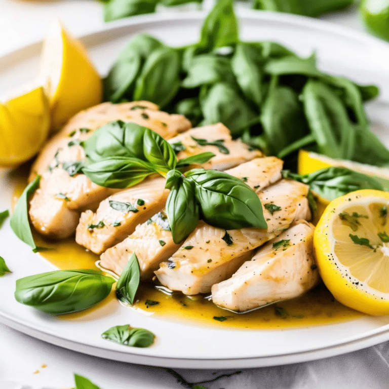 Instant Pot Lemon Chicken With Basil