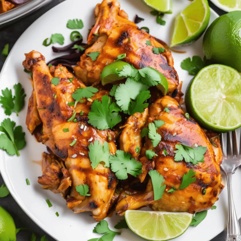 Instant Pot Spicy Lime Chicken